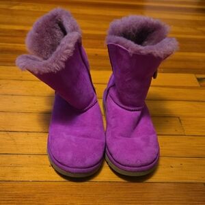 UGG  Suede Boots with Plush Lining